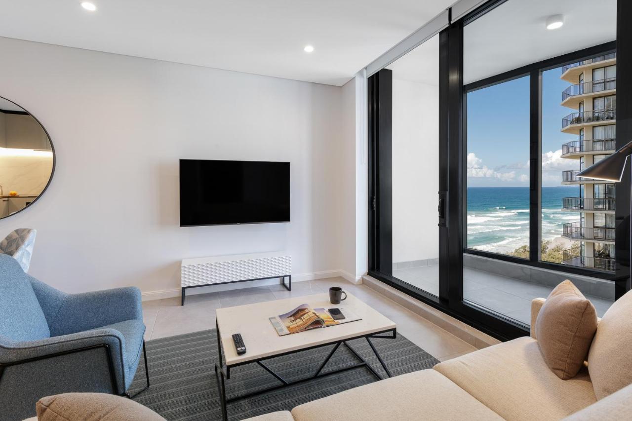 גולד קוסט Meriton Suites Surfers Paradise מראה חיצוני תמונה A living room in a modern apartment in Perth, Australia.